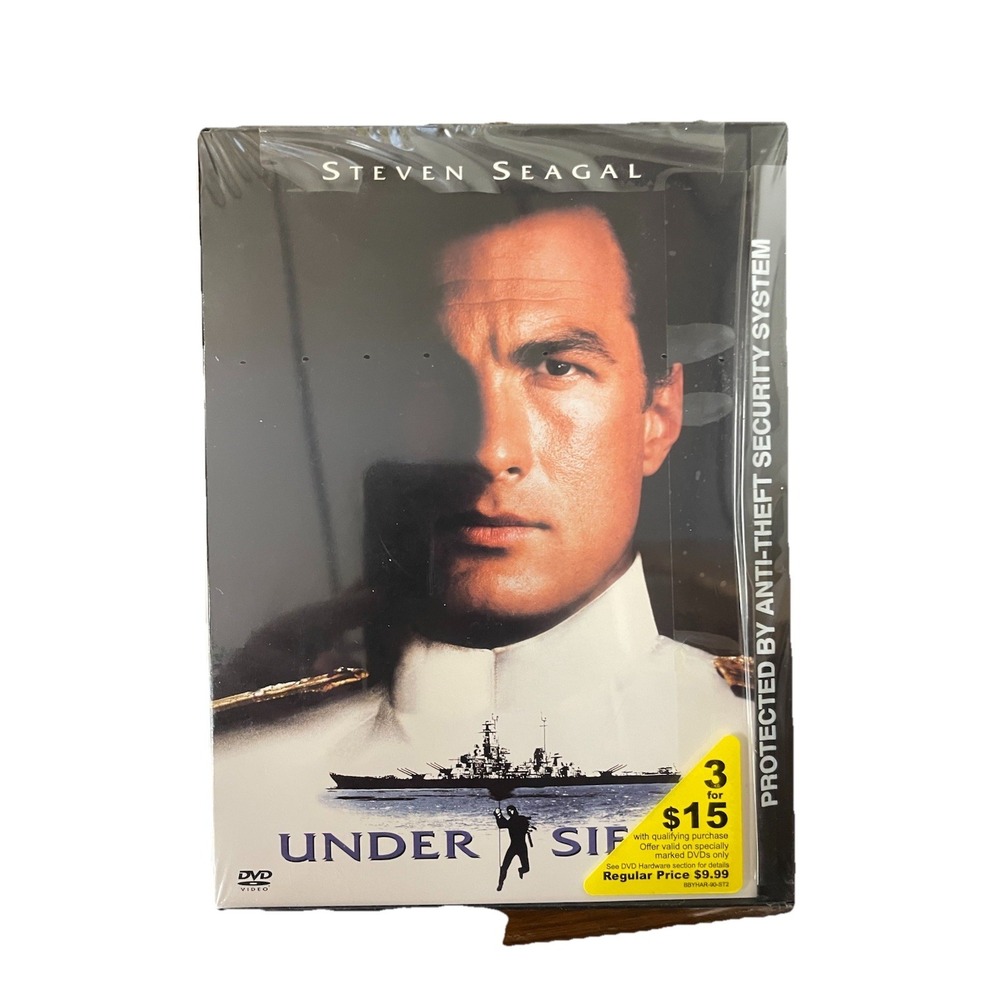 Under Siege‎ DVD, 1992, Wide Full Screen Sealed